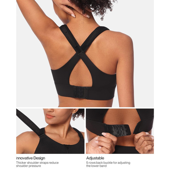 VFUS High Impact Adjustable Sports Bra XL - Picture 3 of 12